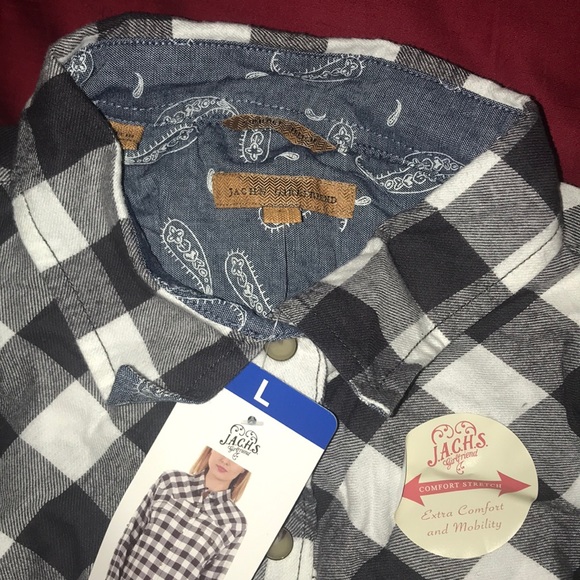 Checkered Button Up - Picture 3 of 6